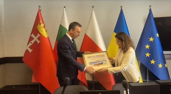 Бургас засилва стратегическото партньорство с Гданск