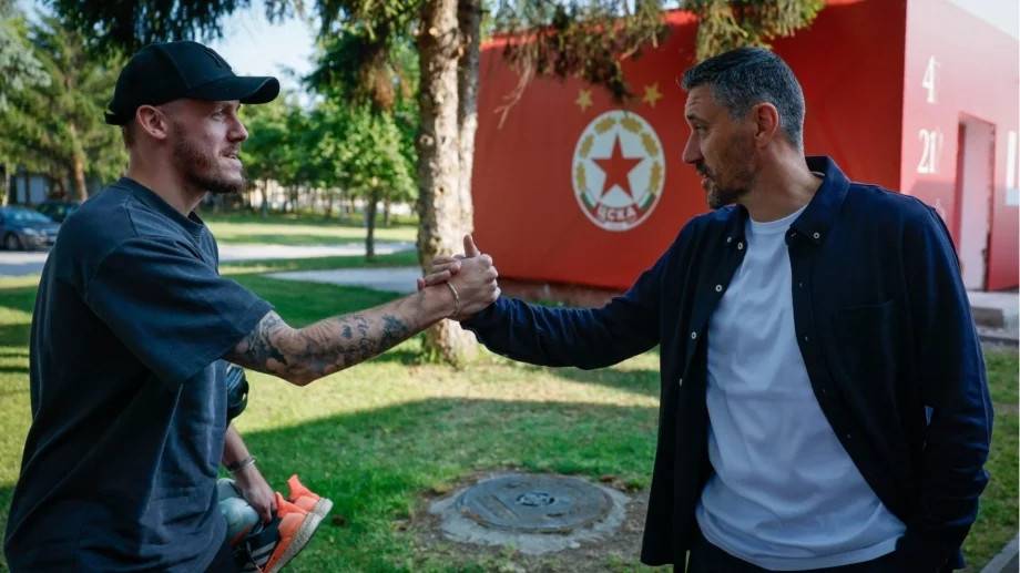 ЦСКА проведе първата си тренировка с Керкез