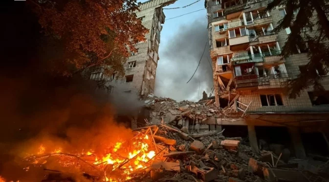 Атаката по Киев: Само 6 руски ракети са пробили украинската ПВО, но тя не смогва с дроновете "Шахед" 
