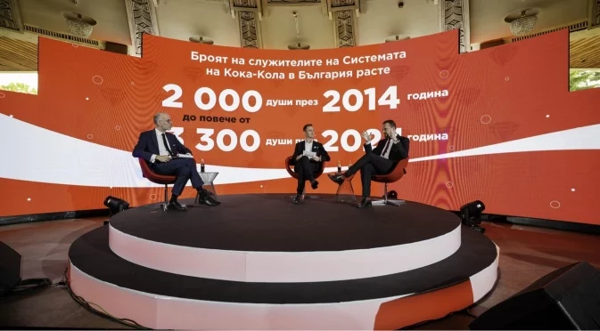 Кока-Кола отбеляза 60 години в България с акцент върху значимия си принос към местната икономика