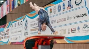 Българският химн звучи в Ташкент! Валентина Георгиева със злато на прескок