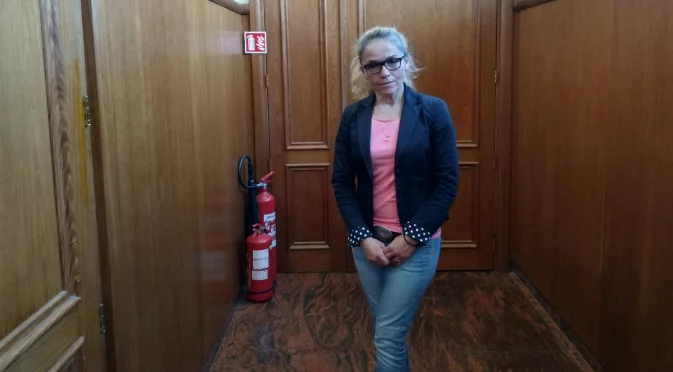 "Деси у дома": БОЕЦ постави надписа със спрей на сградата на Президентството (ВИДЕО)