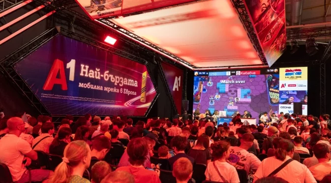 Рекорден брой геймъри взеха участие в турнирите на А1 по време на Aniventure Comic Con 2025