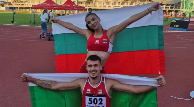 България най-бърза на Балканите! Двойна победа в спринта и общо 7 балкански титли