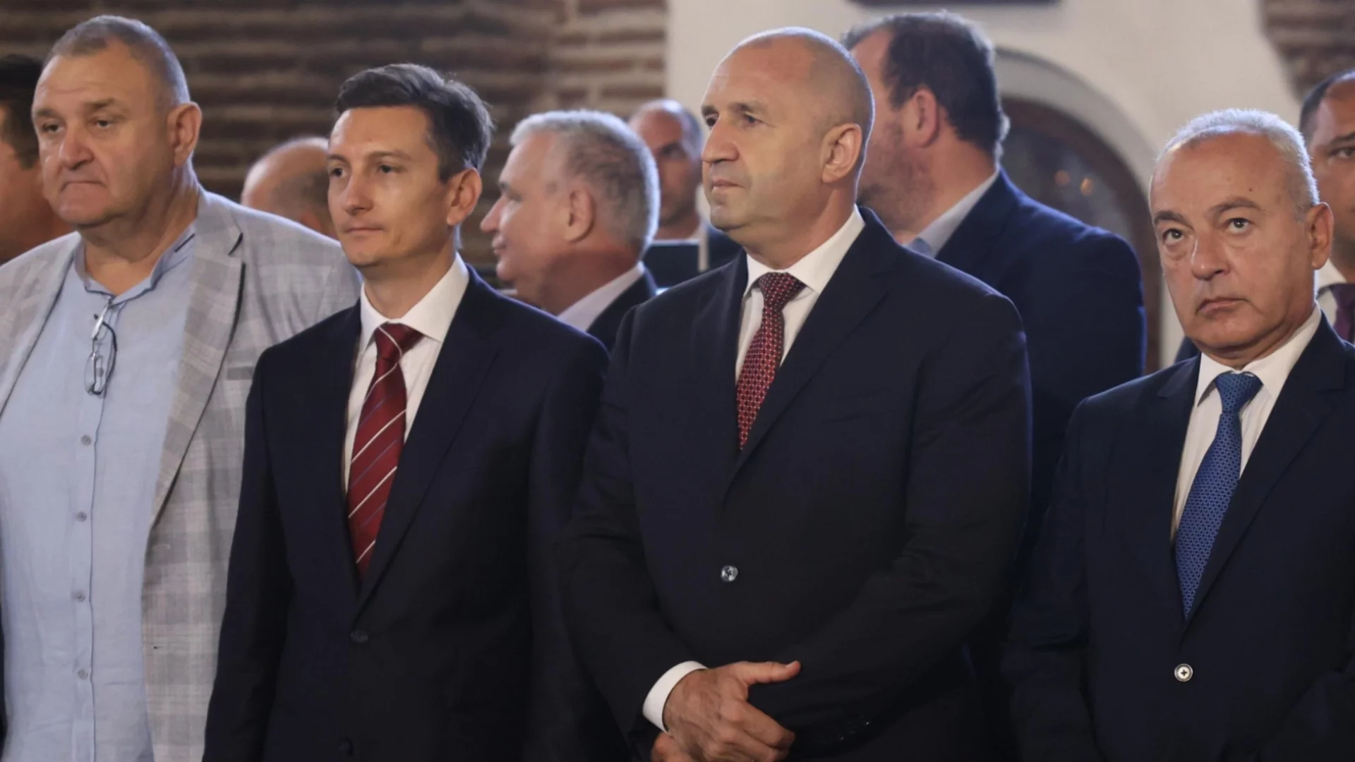 Бивш заместник на Васил Терзиев се появи до президента (СНИМКИ)