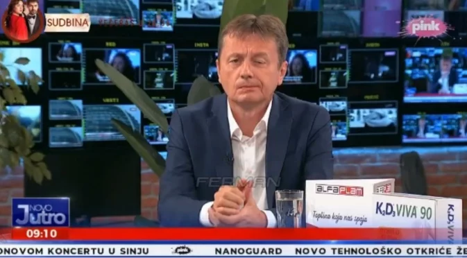 Сръбски министър получи тежък мозъчен удар на живо в ефир, Вучич реагира (ВИДЕО)