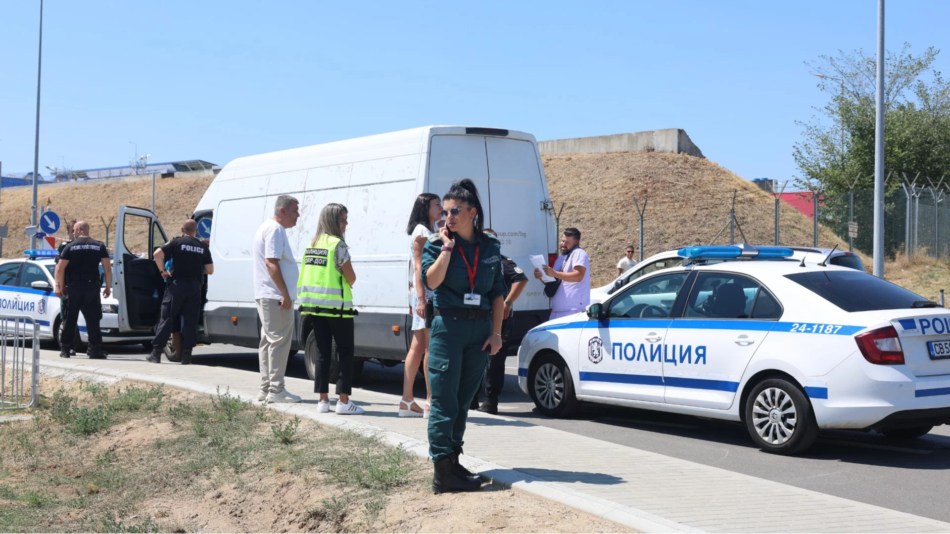 След гонка: Предотврати кражба на бус със стока