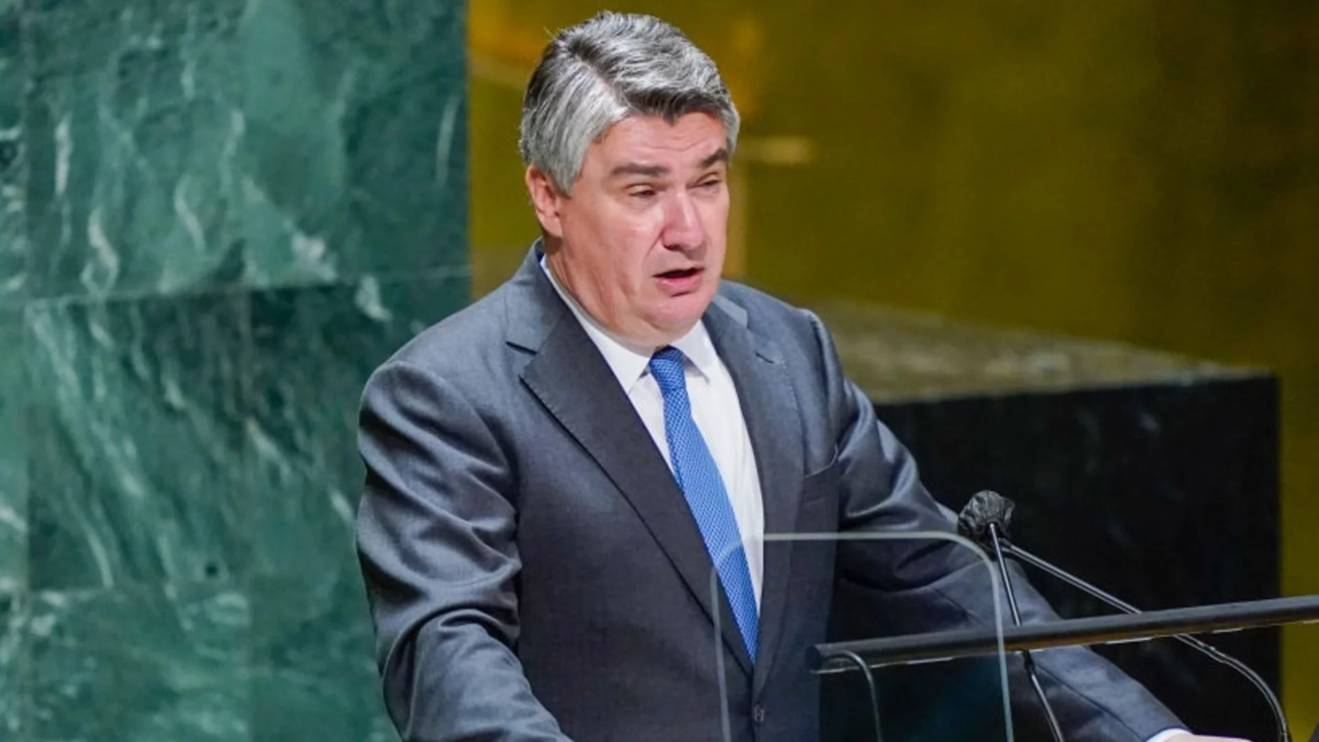 Миланович иска хърватското правителство да признае Палестина