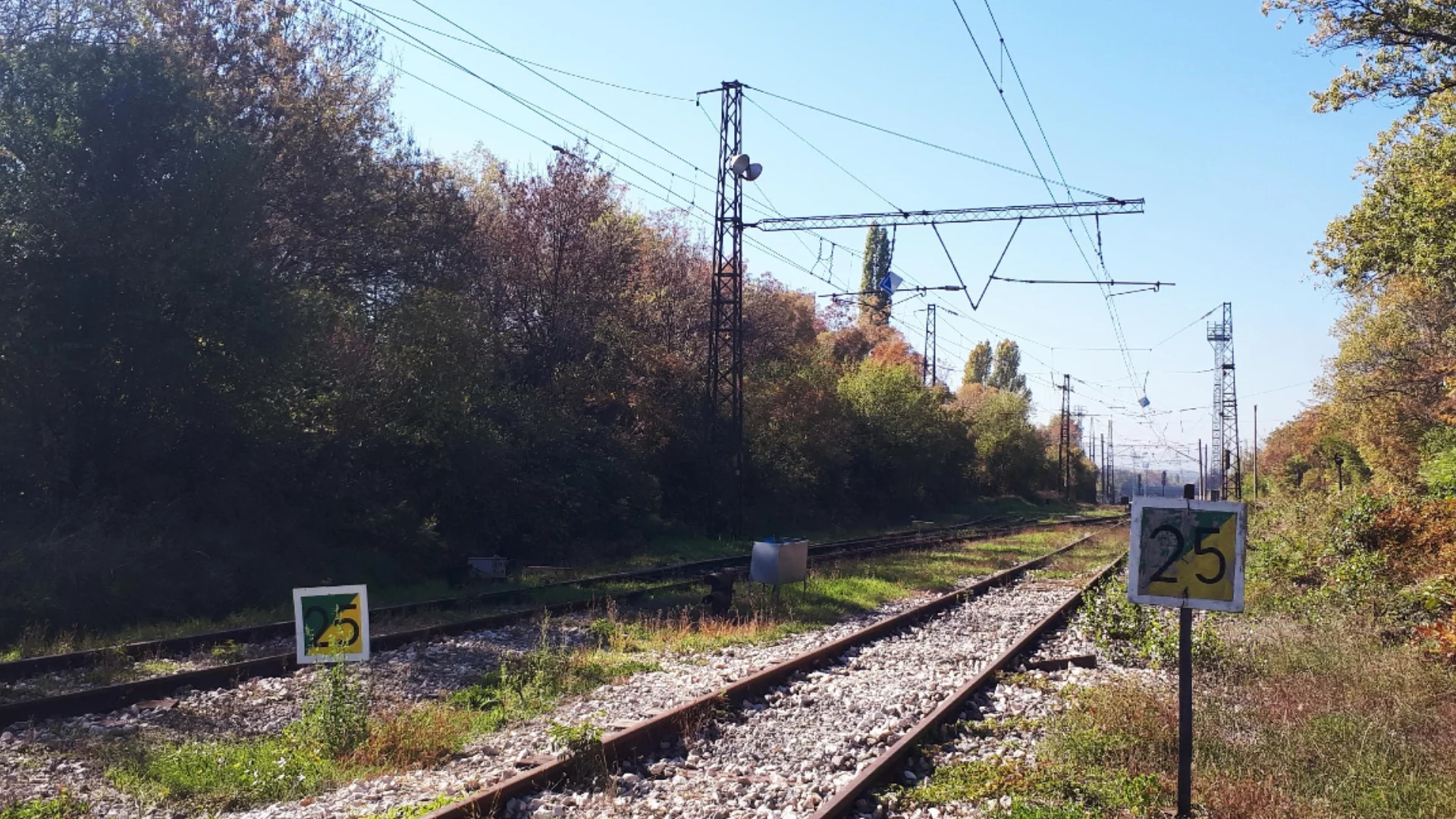 Кои градове свързва първата жп линия в света?