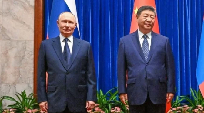 Започна срещата Путин-Дзинпин: "Ние сме основните победители във Втората световна война" (СНИМКИ)