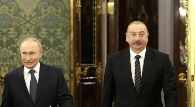 "Имаме проблеми": Путин поиска да се помири с президента на Азербайджан (ВИДЕО)