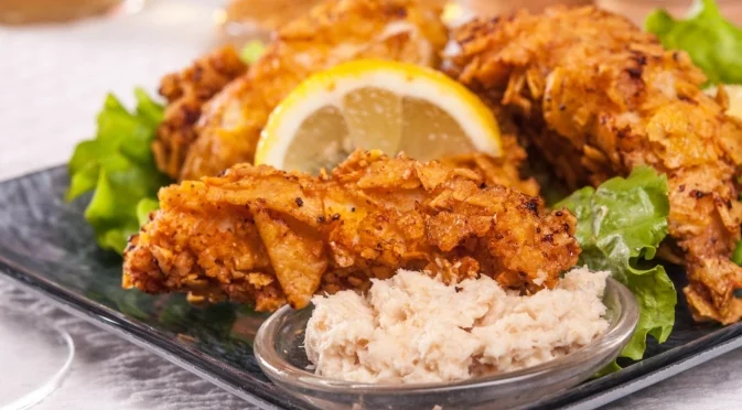 Как обикновените пилешки хапки на тиган да станат изключително крехки