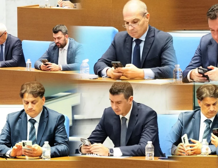 Телефоните на децата ще вземем, а на министрите - кога?