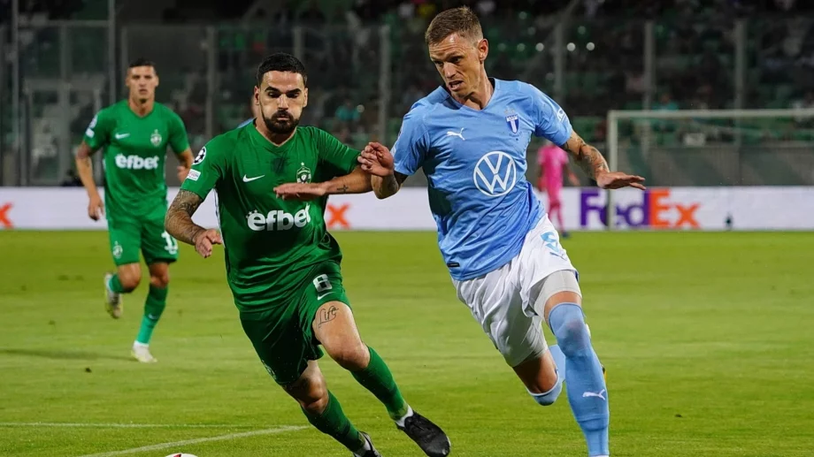 Малмьо - Лудогорец НА ЖИВО по ТВ: Къде да гледате Лига Европа?