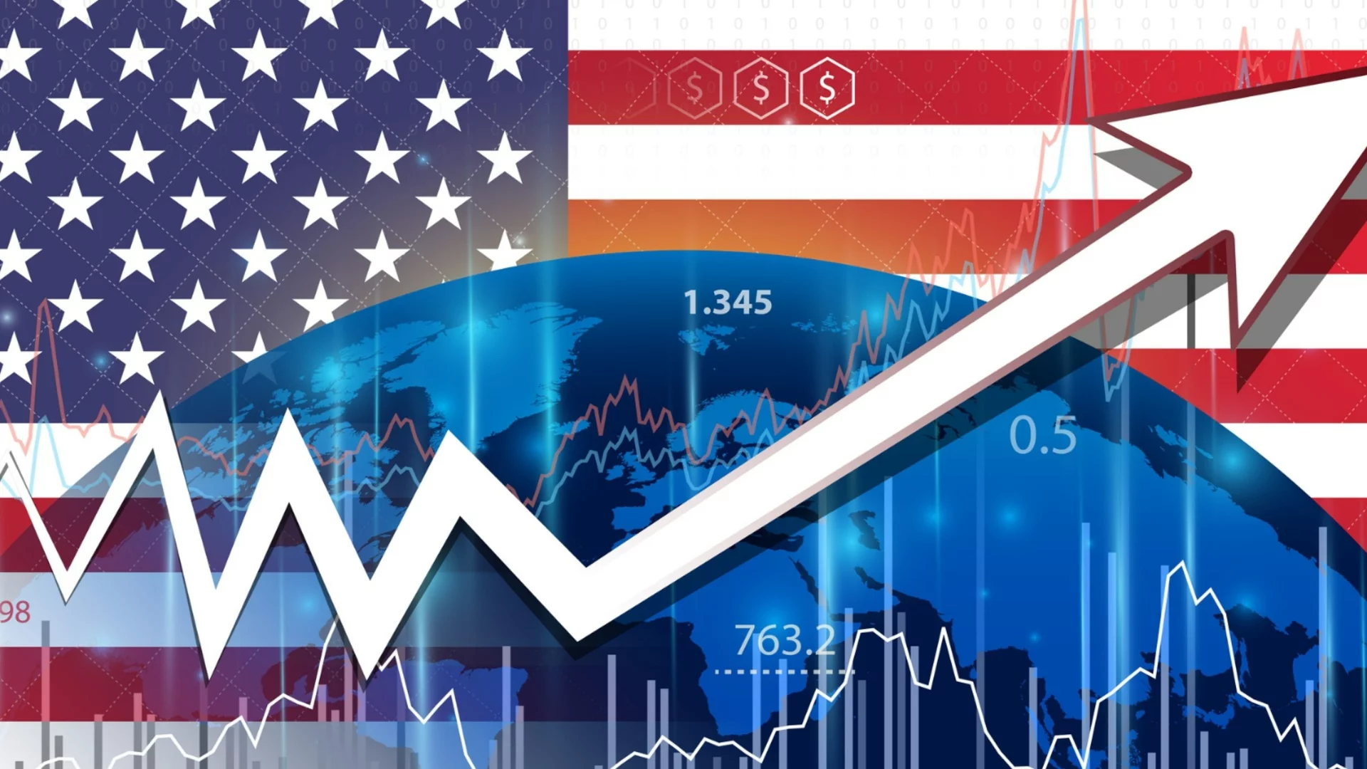 Икономическият растеж на САЩ бе преразгледан към повишение 