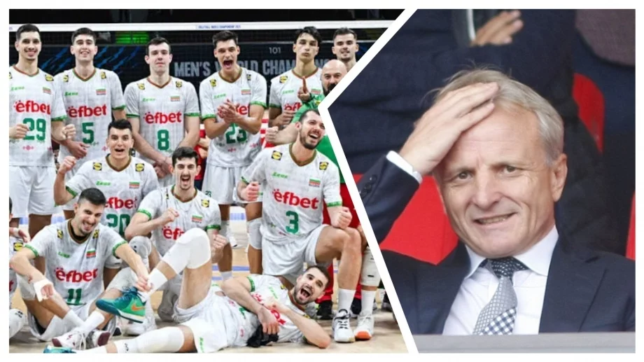 Велико! Гриша Ганчев в основата на волейболния успех на България