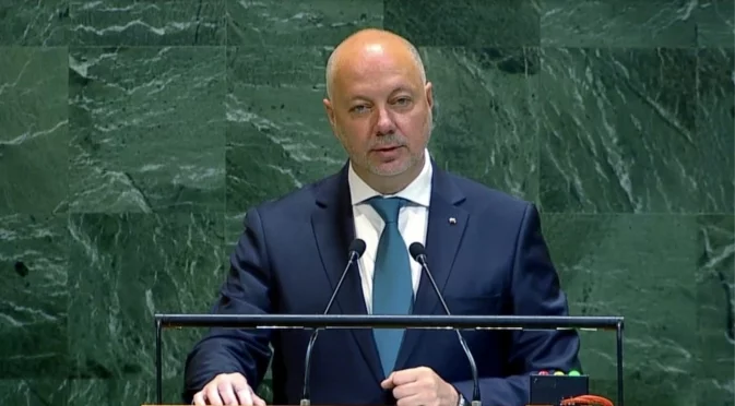Росен Желязков пред ООН: Войната в Украйна не е просто европейски конфликт – той заплашва самата легитимност на организацията