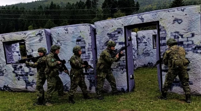 За пореден път се включихме във военно учение в тясна координация с румънската армия