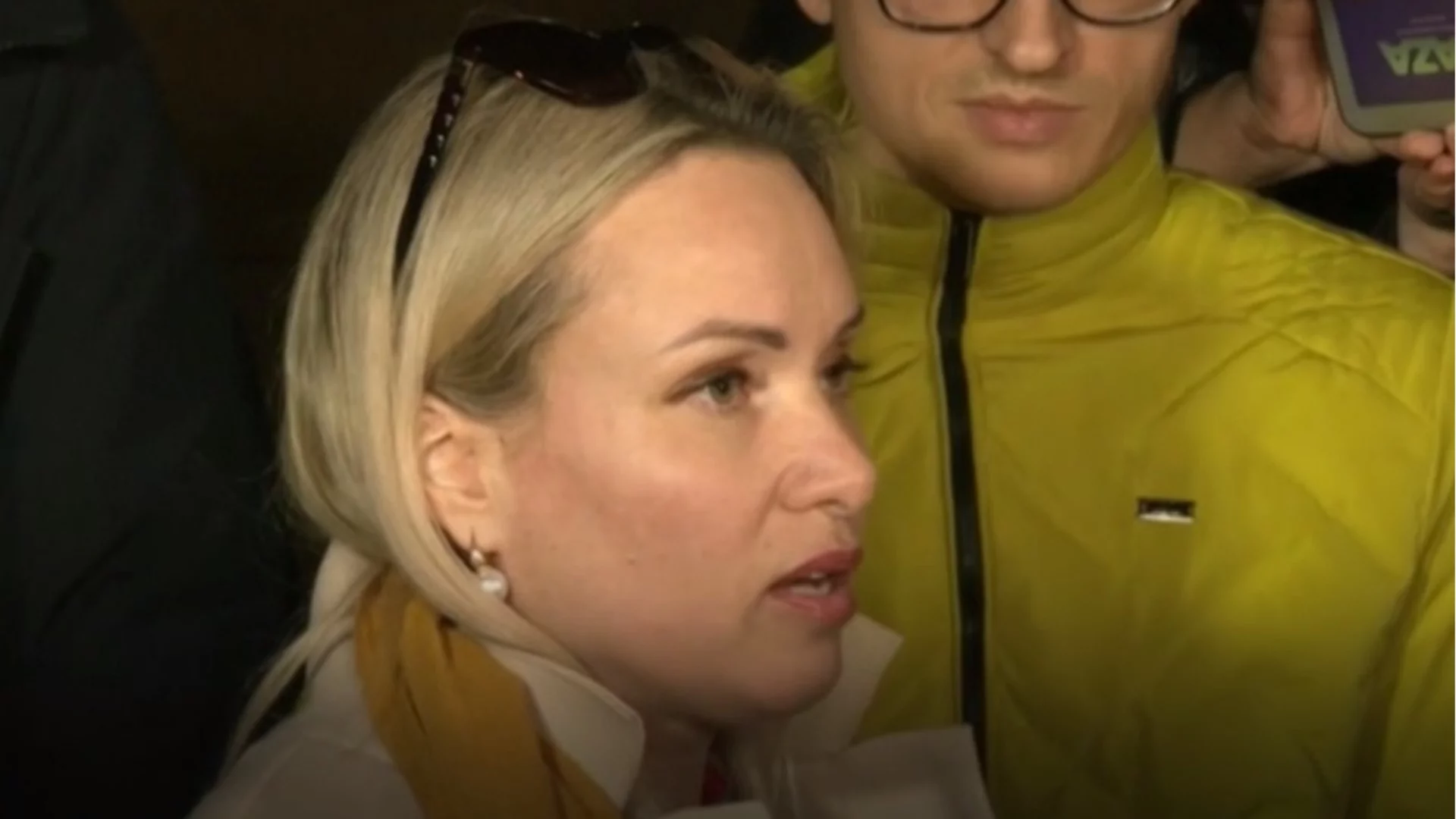 Русия обяви журналистката Марина Овсянникова за "чуждестранен агент"