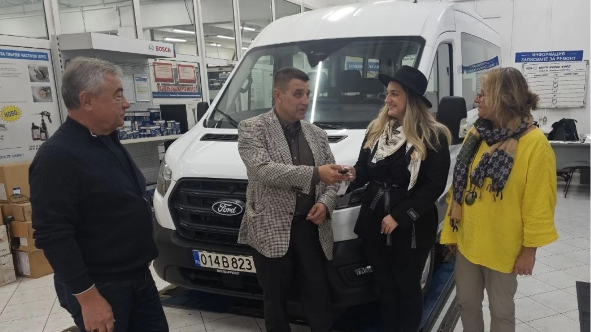 Община Русе осигури нов специализиран микробус за ЦНСТ „Вяра“