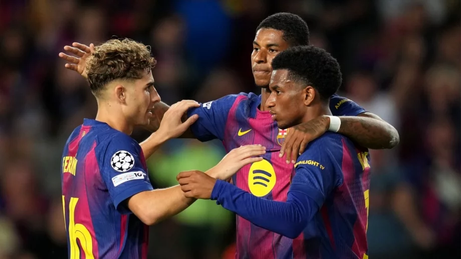 Барселона разпиля Олимпиакос в Шампионска лига - млада звезда блесна с хеттрик