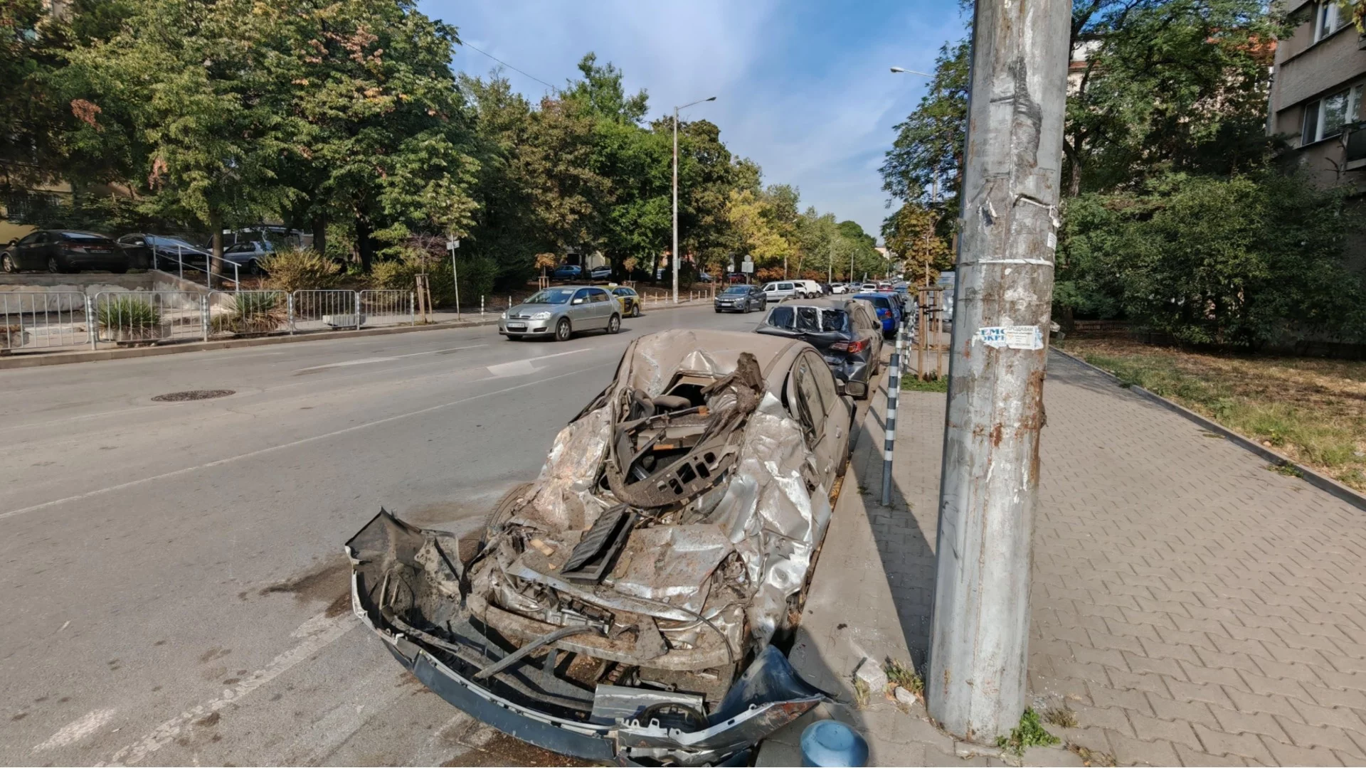 Заради челен удар: Затвориха Околовръстното шосе на Пловдив