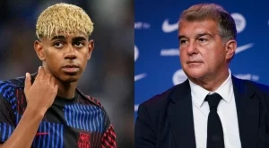 Ще има "конско": Силните хора в Барселона привикаха Ламин Ямал на сериозен разговор