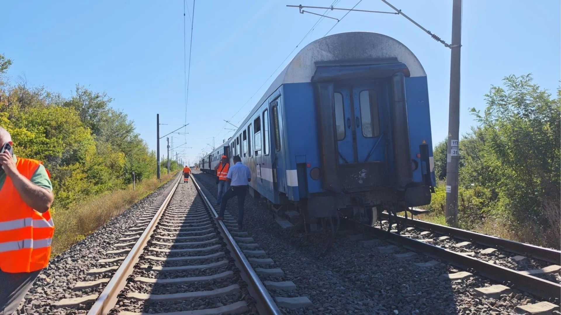 Пресичал жп линията: Бързият влак Варна-София блъсна и уби човек