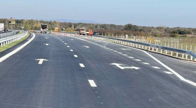 Свършва ремонтът на АМ “Тракия“ край Стара Загора