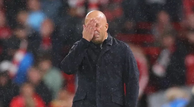 Арне Слот с абсурдно оплакване след отпадането от Карабао Къп