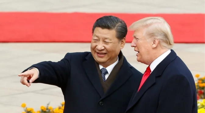 Доналд Тръмп и Си Дзинпин се срещат за първи път от 6 години (ВИДЕО)