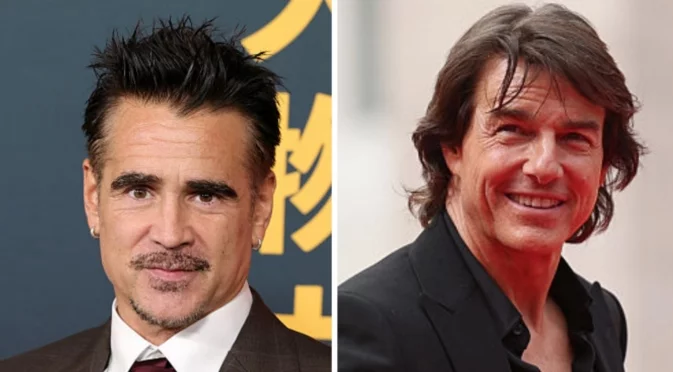 Труден ден с махмурлук: Колин Фарел вбесил Том Круз по време на снимки