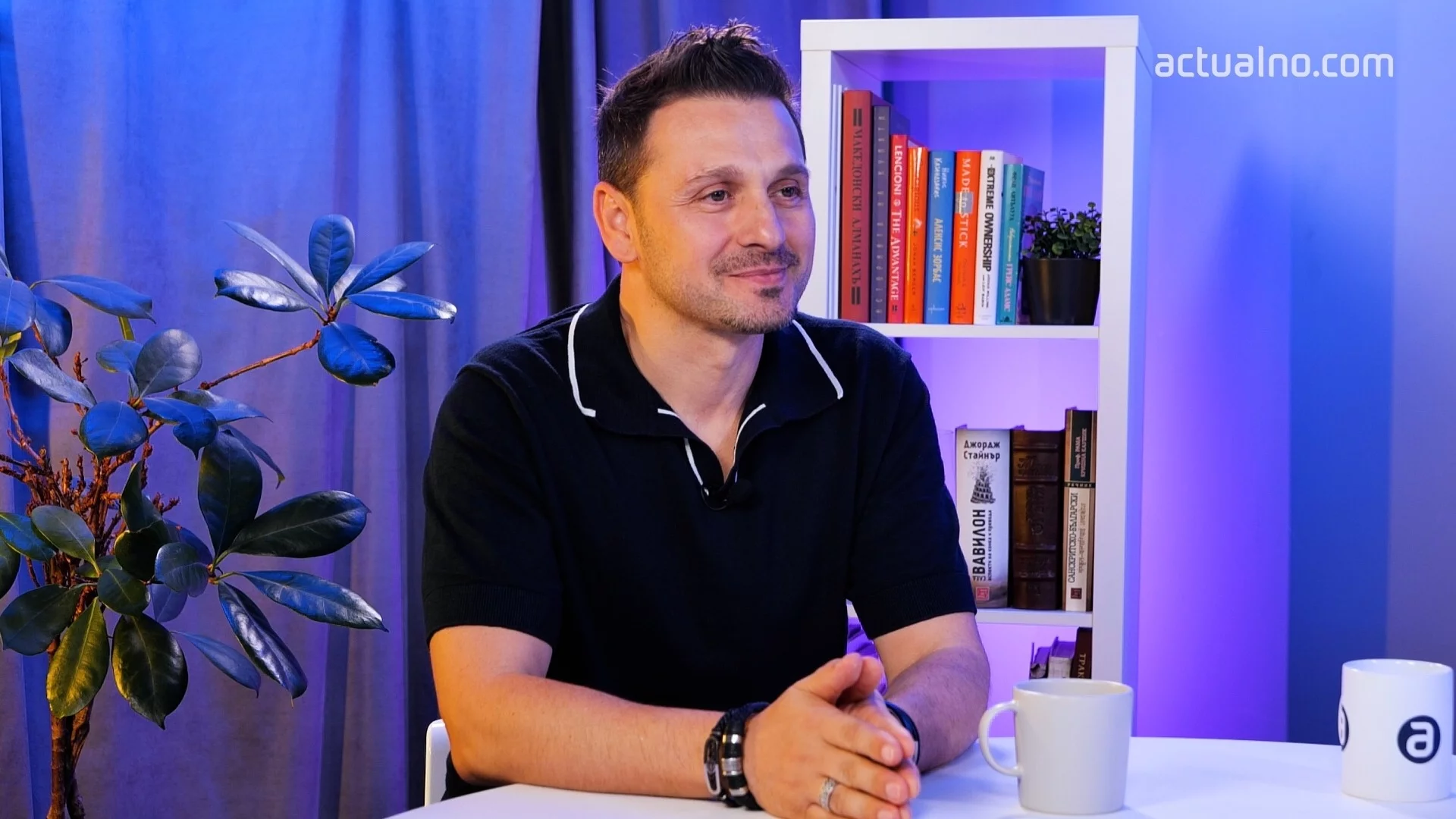 Когато обичаш изкуството си, няма тежки жертви: Александър Сано в Студио Actualno (ВИДЕО)