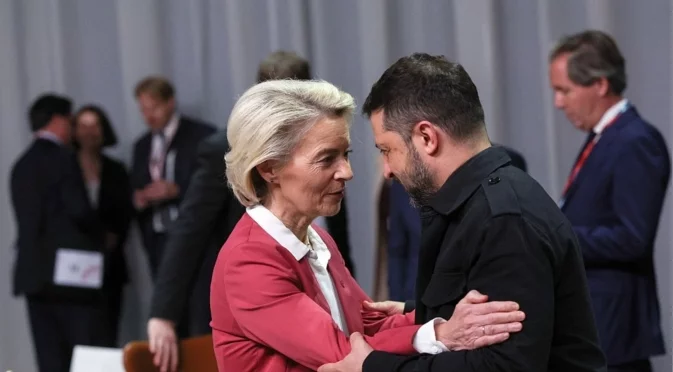 Урсула фон дер Лайен: Украйна няма да бъде оставена сама през зимата