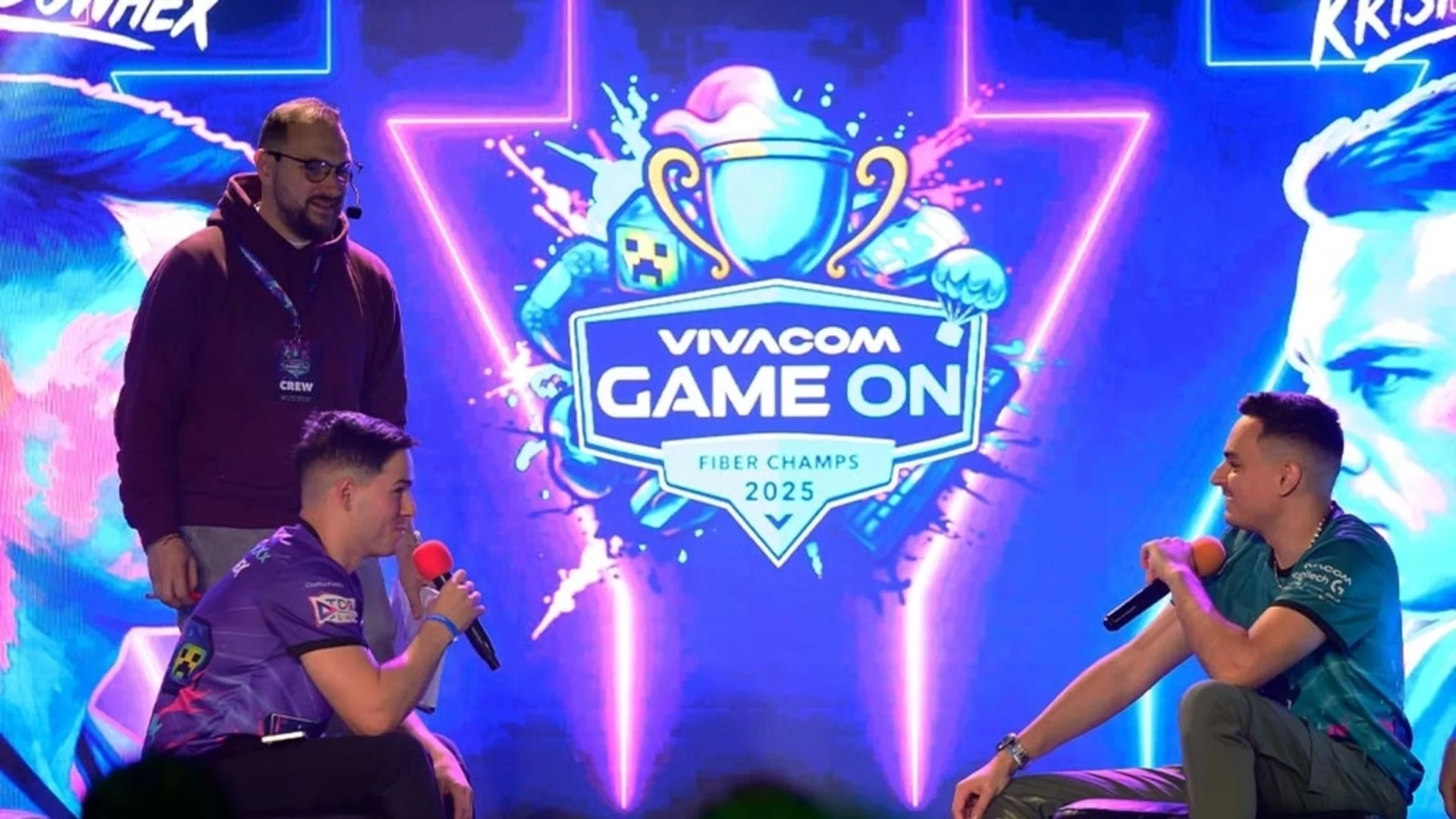 Дигитална реплика на крепостта Царевец в Minecraft оживя на финала на Vivacom GAME ON 2025