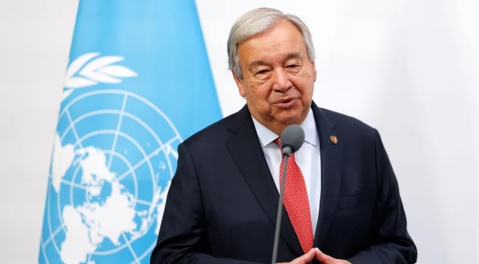 Трябва да спрат: Гутереш осъди “кошмарното насилие“ в Газа и в Судан