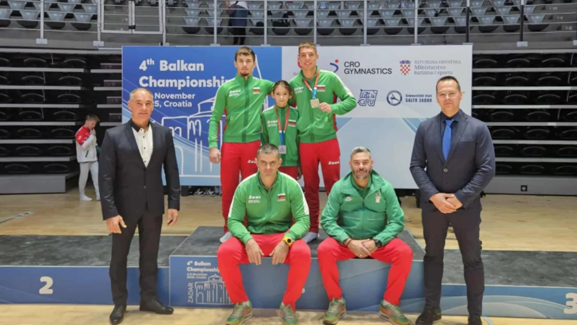 Браво! Титла и още 5 медала за България от Балканското по спортна гимнастика