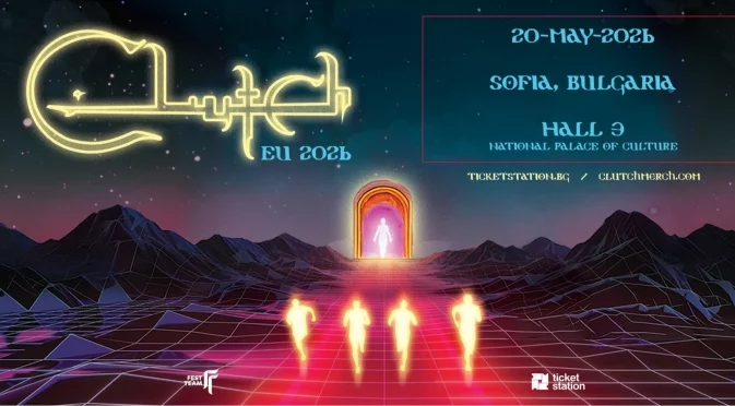 CLUTCH с първи концерт в България на 20 май 2026 г.!