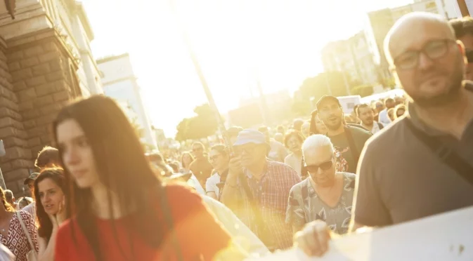 "САРАФOFF! Свобода и справедливост!": Нов протест срещу мафията в съдебната власт