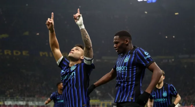 Вихрушка на върха в Серия А: Интер взе дербито, Наполи се провали (РЕЗУЛТАТИ)