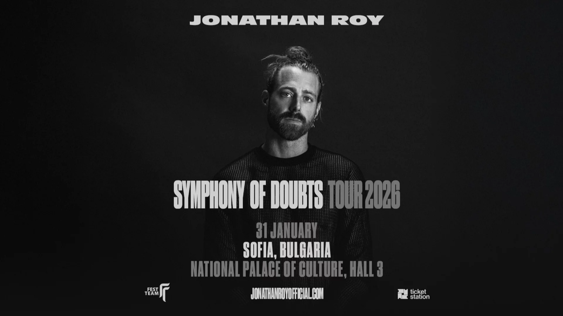 Сензацията Джонатан Рой се завръща с концерт в Зала 3 на НДК през януари