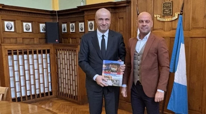 Кметът на Пловдив прие новия генерален консул на Република Турция