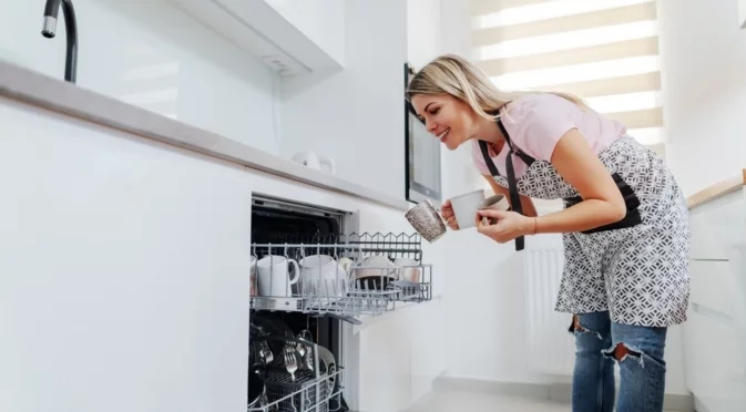 Как да се отървете от неприятните миризми в съдомиялната машина
