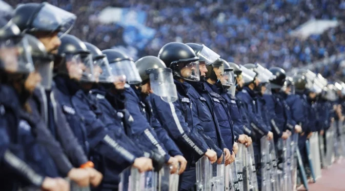 Стадион "Васил Левски" осъмна с разлепени призиви за протест срещу БФС след двубоя с Грузия