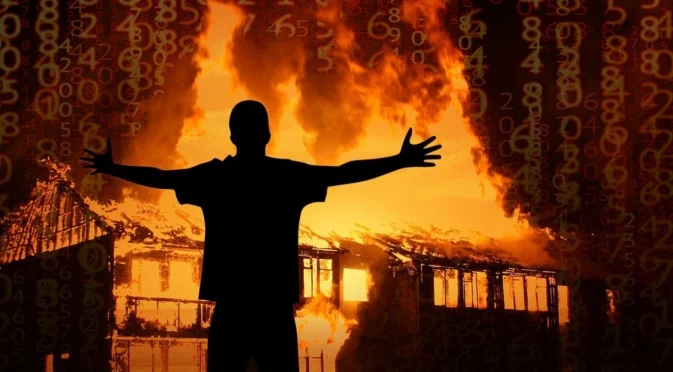 Заля я с туба гориво на дивана и я запали: Мъж нападна бившата си