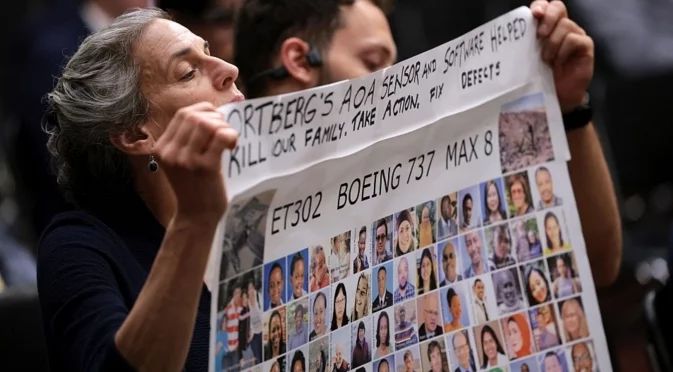 Присъда: Boeing изплаща рекордно обезщетение за загинал в самолетна катастрофа (СНИМКИ)