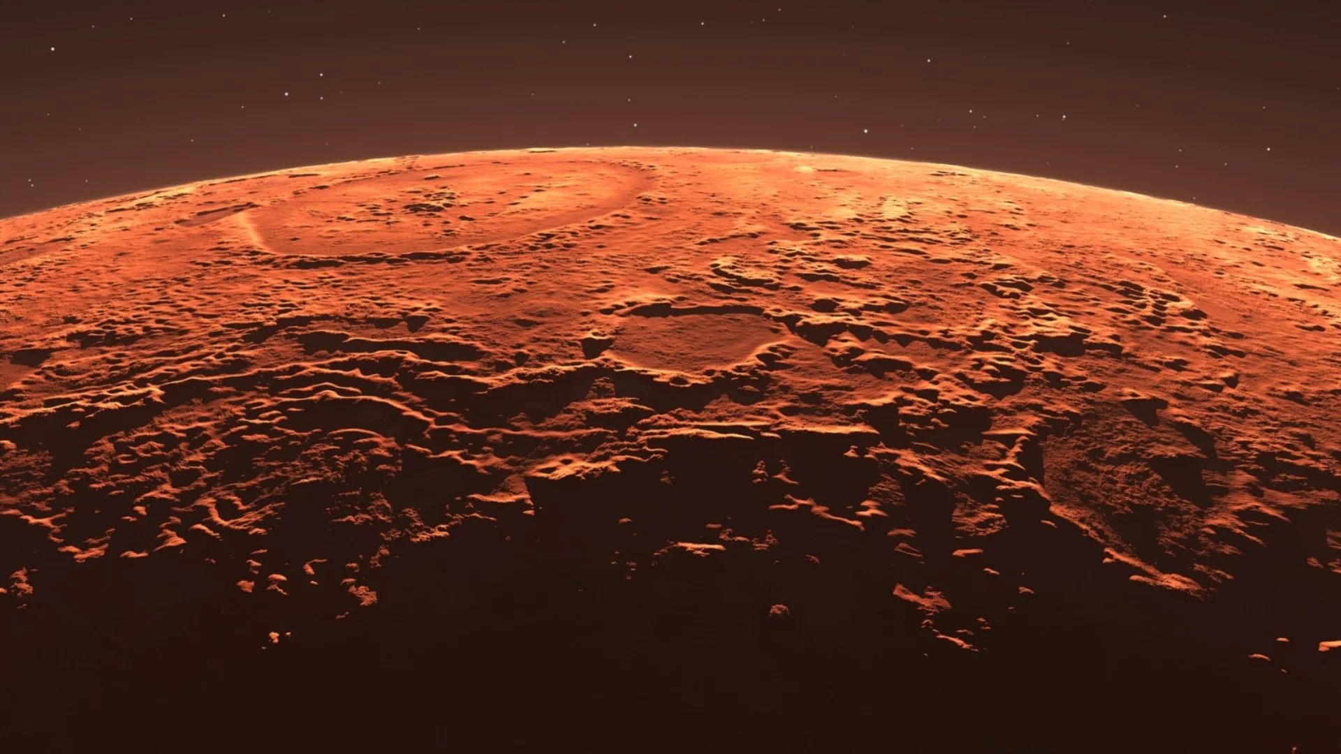 Откриха пещери на Марс