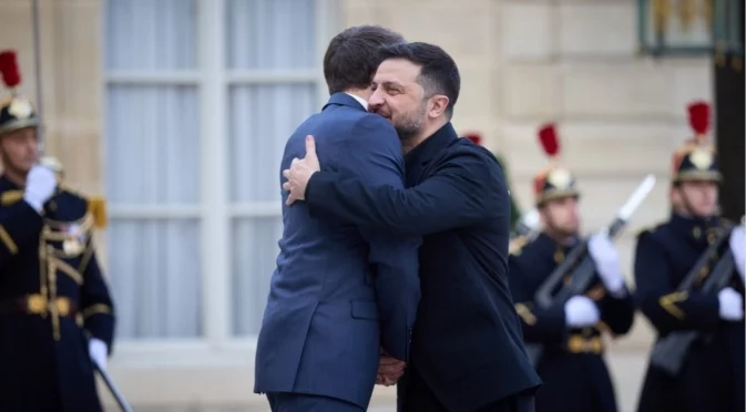 Макрон: Правим нови ПВО системи и Украйна първа ще ги получи (ВИДЕО)