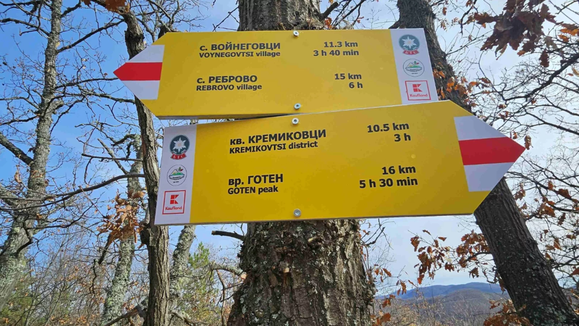 Kaufland и БТС премаркираха 400 км туристически маршрути само за няколко месеца