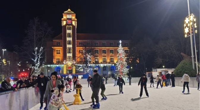 Ето кога отваря ледената пързалка в Плевен